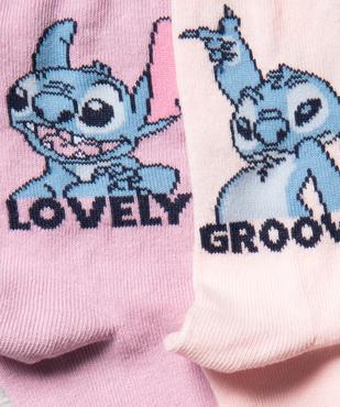 Chaussettes hautes imprimées Stitch fille (lot de 5) - Disney vue2 - LILO & STITCH - GEMO
