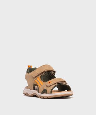 Sandales à scratch garçon - 5 Miles vue2 - 5 MILES - GEMO