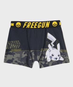 Boxer imprimé Pikachu garçon - Freegun X Pokémon vue1 - FREEGUN - GEMO