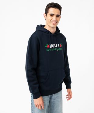 Sweat à capuche spécial Noël homme vue1 - GEMO (HOMME) - GEMO