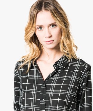 Chemise à motifs vue2 - GEMO(URBAIN) - GEMO
