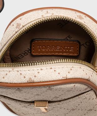 Pochette à bandoulière fermeture zippée femme - Torrente vue3 - TORRENTE - GEMO