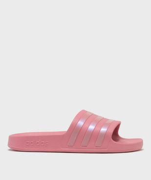 Mules de piscine Adilette Aqua à rayures irisées femme - Adidas vue1 - ADIDAS - GEMO