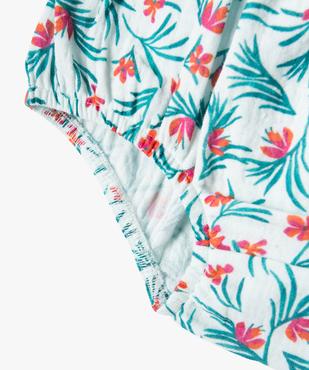 Ensemble 2 pièces bébé fille robe et culotte en coton vue5 - GEMO(BB COUCHE) - GEMO