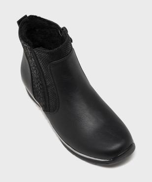 Boots confort avec doublure chaude femme - Hobiz vue5 - HOBIZ - GEMO