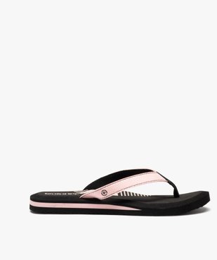 Tongs femme bicolores et à brides souples - Isotoner vue2 - ISOTONER - GEMO
