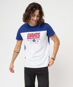 Tee-shirt pour homme bicolore imprimé Giants - NFL vue2 - NFL - GEMO