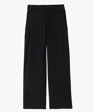 Pantacourt large en maille gaufrée femme vue7 - GEMO(FEMME PAP) - GEMO