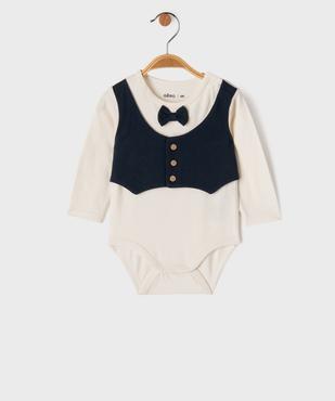 Ensemble 2 pièces habillé bébé vue2 - GEMO(BB COUCHE) - GEMO