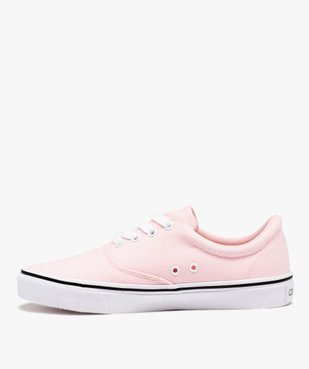Baskets en toile skateshoes femme - Kappa Nisio vue3 - KAPPA - GEMO