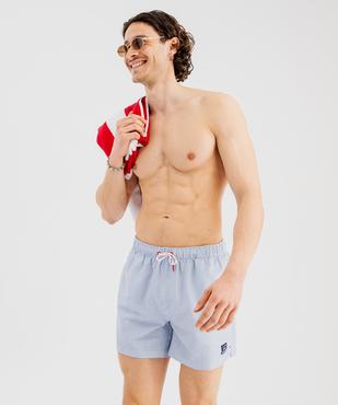 Short de bain rayé à taille élastiqué homme - LuluCastagnette vue1 - LULU CASTAGNETTE GEMO FOR GOOD - GEMO