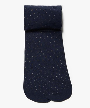 Collants fille à petits pois pailletés vue1 - GEMO (ENFANT) - GEMO
