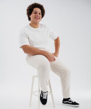 Tee-shirt manches courtes et col rond homme vue9 - GEMO (HOMME) - GEMO