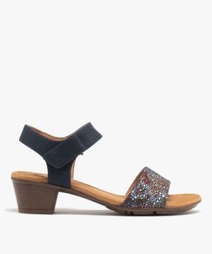 Sandales confort avec bride multicolore femme vue1 - G'FLEX - GEMO