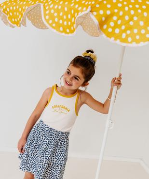 Débardeur en maille côtelée fille vue6 - GEMO (ENFANT) - GEMO