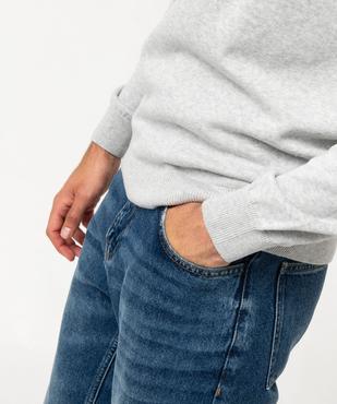 Jean wide leg en denim délavé homme vue2 - GEMO (HOMME) - GEMO