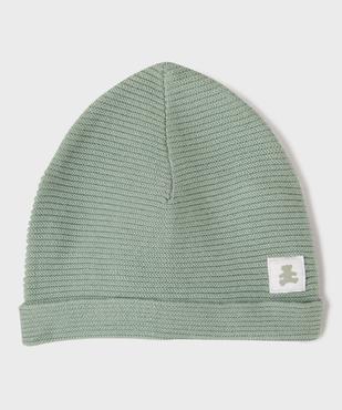 Bonnet de naissance en coton à revers - LuluCastagnette vue1 - LULUCASTAGNETTE - GEMO