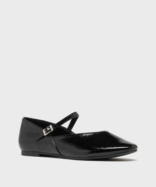 Ballerines vernies avec bride sur le dessus femme - Follow Me vue2 - FOLLOW ME - GEMO