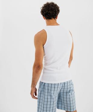 Débardeur lingerie en coton biologique homme (lot de 2) vue1 - GEMO 4G HOMME - GEMO