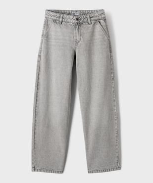 Jean wide leg fille vue1 - GEMO 4G FILLE - GEMO