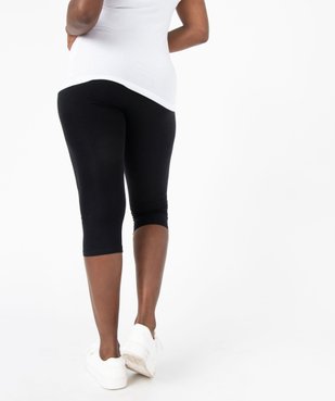 Legging court en coton stretch femme vue7 - GEMO 4G FEMME - GEMO