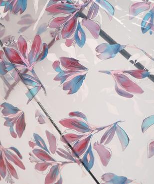 Parapluie transparent et fleuri à ouverture automatique adulte - Perletti vue2 - GEMO (ACCESS) - GEMO