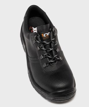 Chaussures de sécurité femme low-cut dessus en cuir grainé uni  vue11 - GEMO (EQUIPT) - GEMO