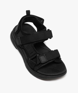 Sandales à scratch ultra légères garçon vue5 - BUGGY - GEMO