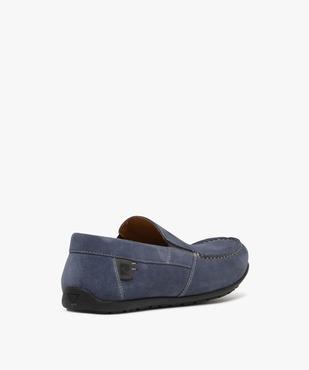 Mocassins en cuir suédé à semelle souple homme - Pierre Cardin vue5 - PIERRE CARDIN DIFFUSION - GEMO