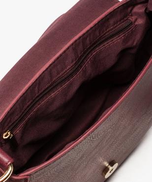 Sac bandoulière arrondi à rabat vue3 - GEMO (ACCESS) - GEMO