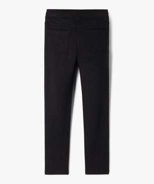Leggings uni en coton extensible fille vue7 - GEMO (ENFANT) - GEMO