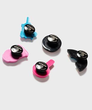Clips Jibbitz girly (lot de 5) - Crocs vue4 - CROCS - GEMO