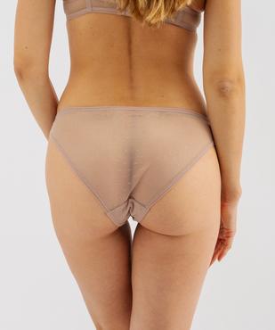 Culotte en dentelle et tulle femme (lot de 2) vue3 - GEMO(HOMWR FEM) - GEMO