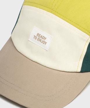 Casquette multicolore esprit randonnée garçon vue2 - GEMO 4G GARCON - GEMO