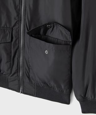 Blouson bomber en matière déperlante garçon vue2 - GEMO (JUNIOR) - GEMO