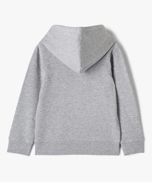 Sweat à capuche esprit streetwear garçon vue3 - GEMO (ENFANT) - GEMO