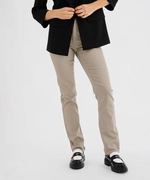 Jean Regular taille haute femme - Longueur L26 vue3 - GEMO(FEMME PAP) - GEMO