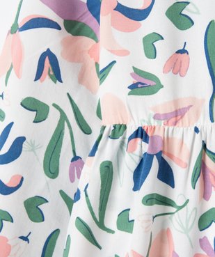 Robe à manches longues imprimée fille vue3 - GEMO (ENFANT) - GEMO