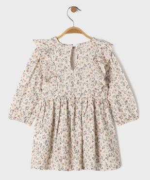 Robe courte à volants bébé fille vue4 - GEMO(BEBE DEBT) - GEMO