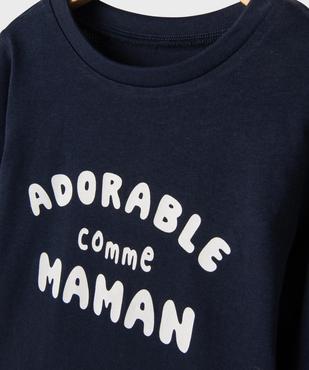 Tee-shirt manches longues à message bébé garçon vue2 - GEMO(BEBE DEBT) - GEMO