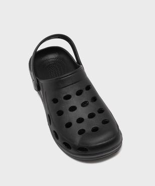 Sabots souples dessus uni perforé femme vue5 - GEMO (PLAGE) - GEMO