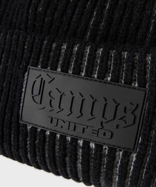 Bonnet maille côtelée bicolore garçon - Camps United vue2 - CAMPS - GEMO