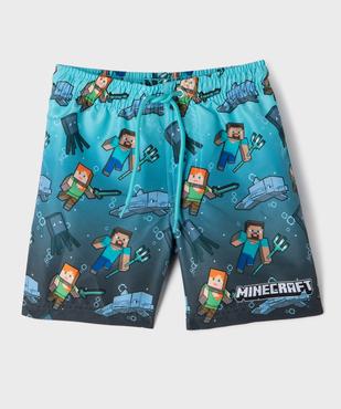Short de surf imprimé garçon - Minecraft vue1 - MINECRAFT - GEMO