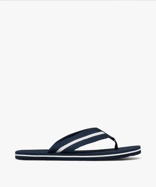 Tongs homme avec larges brides à entredoigt vue1 - GEMO (PLAGE) - GEMO
