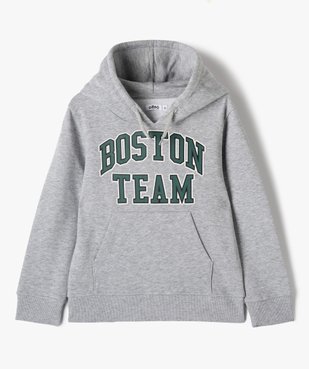 Sweat à capuche esprit streetwear garçon vue1 - GEMO (ENFANT) - GEMO