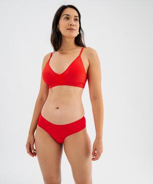 Shorty en microfibre et dentelle femme vue4 - GEMO(HOMWR FEM) - GEMO