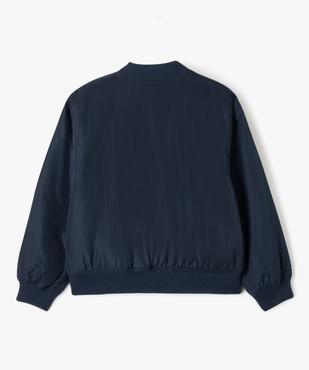 Blouson bomber léger déperlant garçon vue4 - GEMO 4G FILLE - GEMO