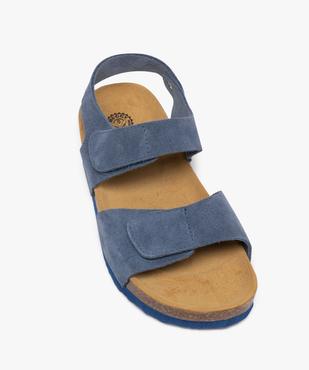 Sandales à brides cuir fermeture scratch garçon - Buggy vue5 - BUGGY GEMO FOR GOOD - GEMO