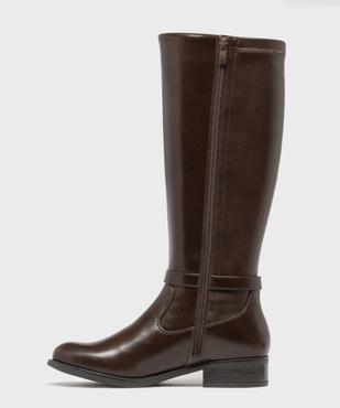 Bottes cavalières avec tige élastiquée femme - LuluCastagnette vue3 - LULUCASTAGNETTE - GEMO