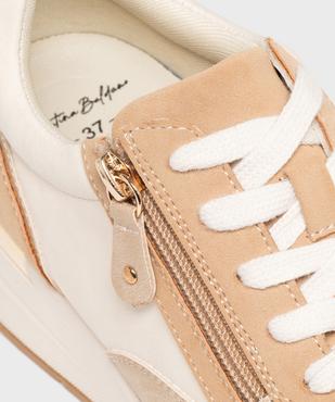 Baskets jogger à talon compensé femme - Valentina Baldano vue6 - VALENTINA BALDA - GEMO